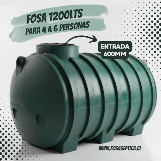 Fosa Séptica 1200 litros