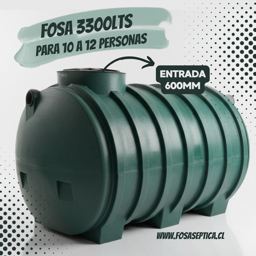 Fosa Séptica 3300 Litros