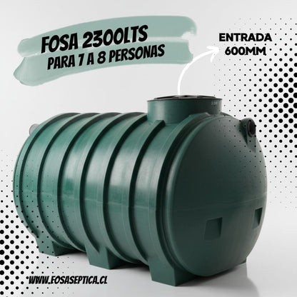 Fosa Séptica 2300 Litros