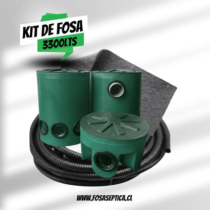 Kit de Instalación para Fosa Séptica 3300 litros