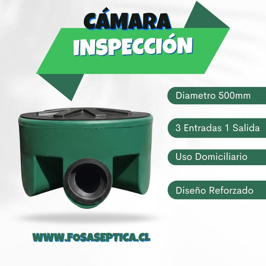 Cámara de Inspección 500mm