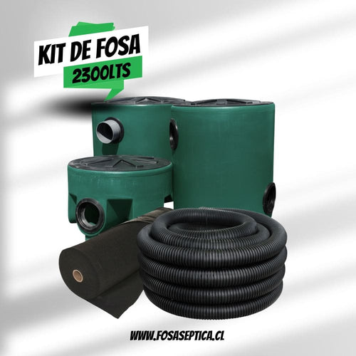 Kit de Instalación para Fosa Séptica 2300 litros