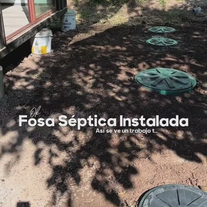 Fosa Séptica con Kit de Instalación 2300 litros